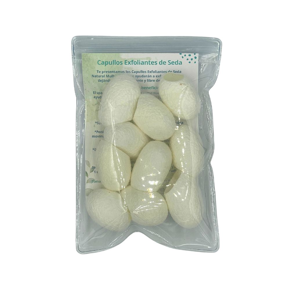 Capullos Exfoliantes de Seda - 10 unidades