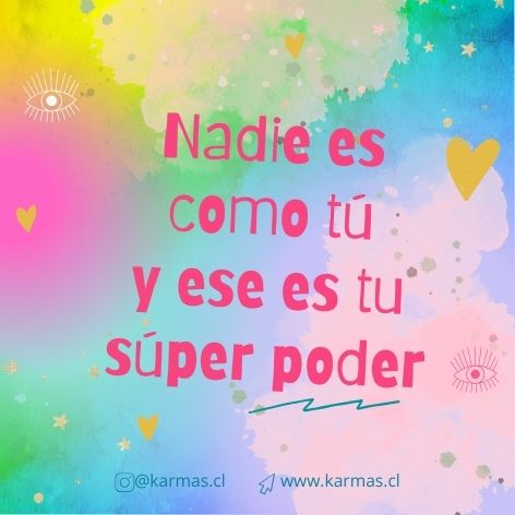 Imán frase positiva