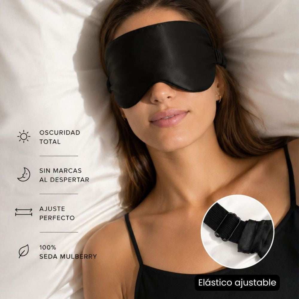Antifaz Seda Ajustable