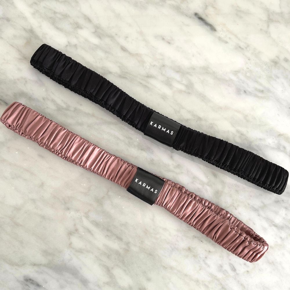 Cintillo delgado Seda