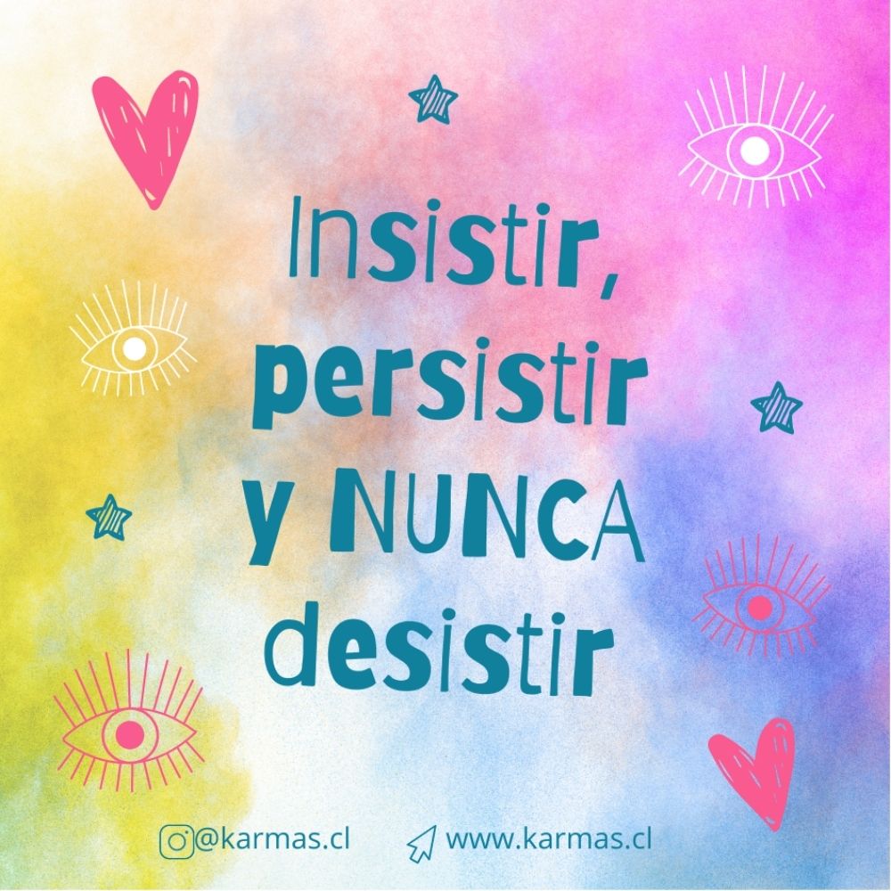 Imán frase positiva