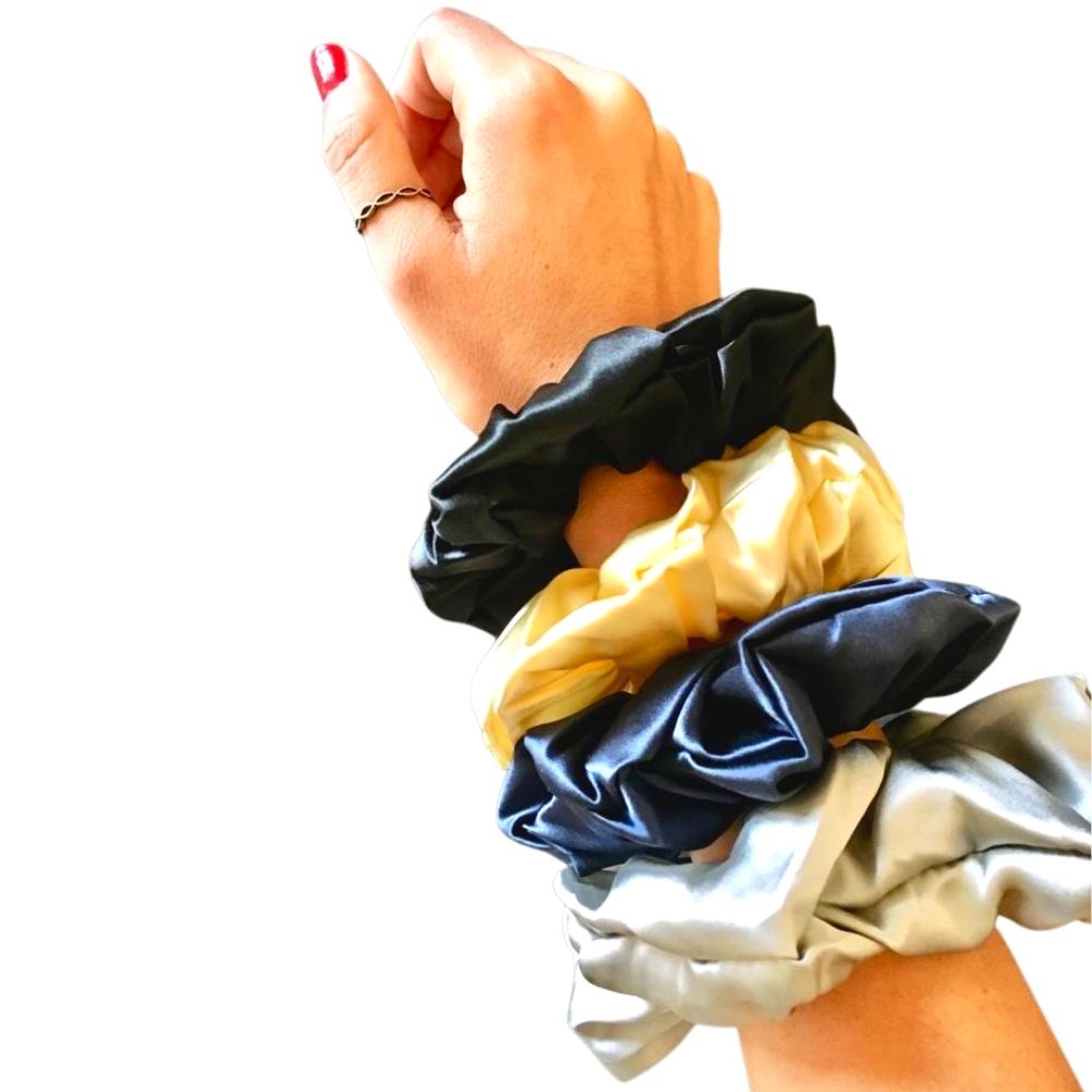 Scrunchie Midi Seda