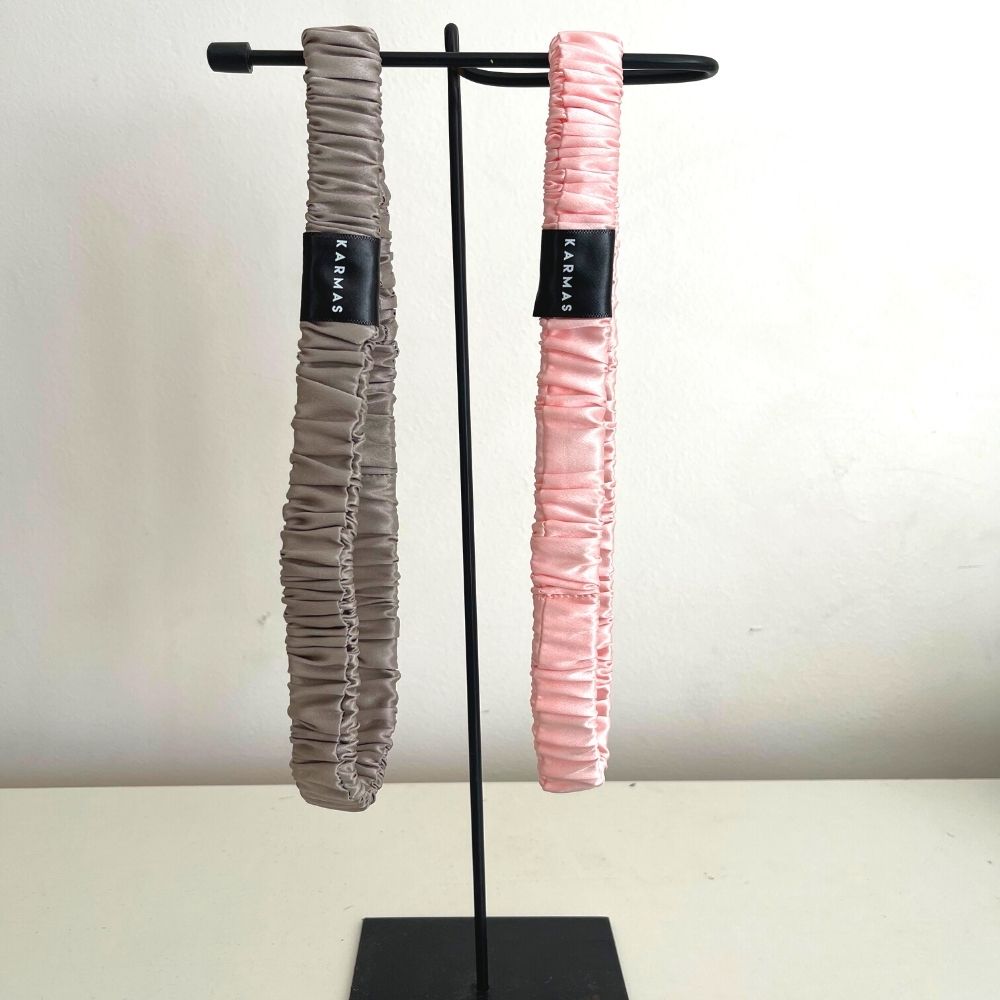 Cintillo delgado Seda