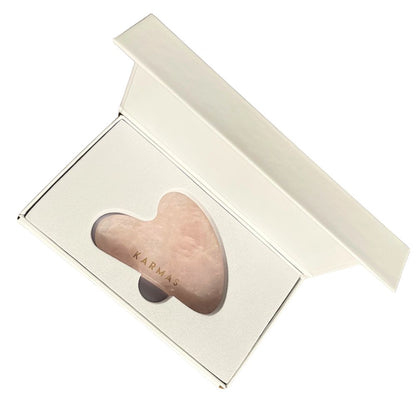 Guasha Facial Cuarzo Rosa