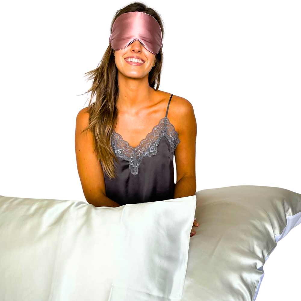 Funda de Almohada Queen cara frontal Seda