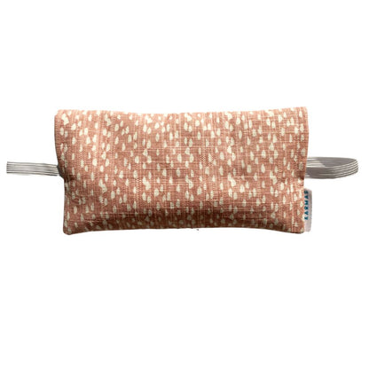 Antifaz relajante de semillas, cuarzo, hierbas y aromaterapia