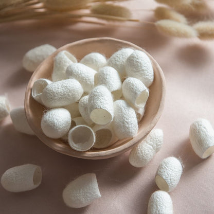 Capullos Exfoliantes de Seda - 10 unidades