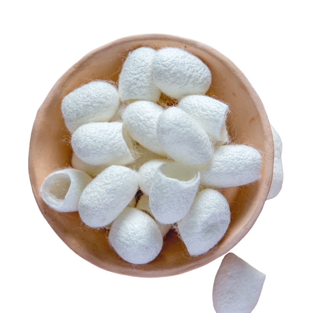 Capullos Exfoliantes de Seda - 10 unidades