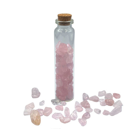 Agua de Rosas con Cuarzo Rosa