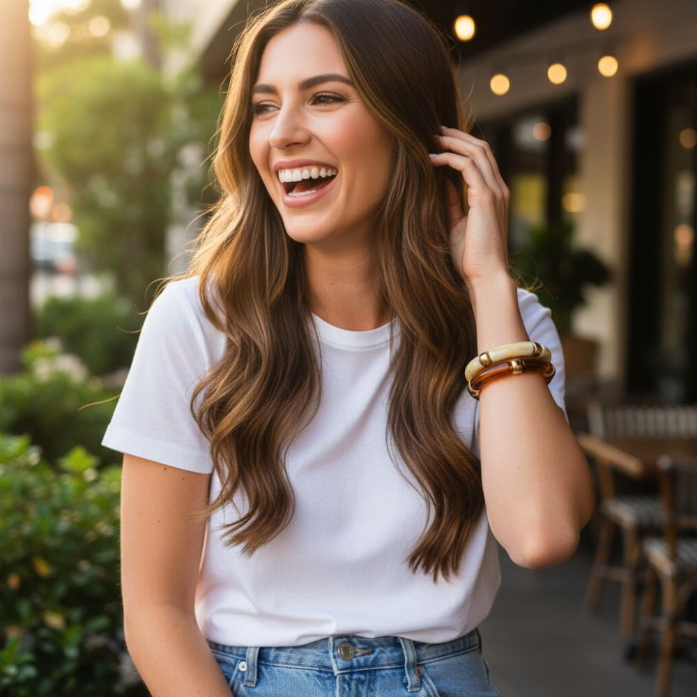 Pack de 2 Pulseras Resina