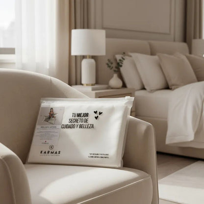 Funda de Almohada Queen doble cara Seda