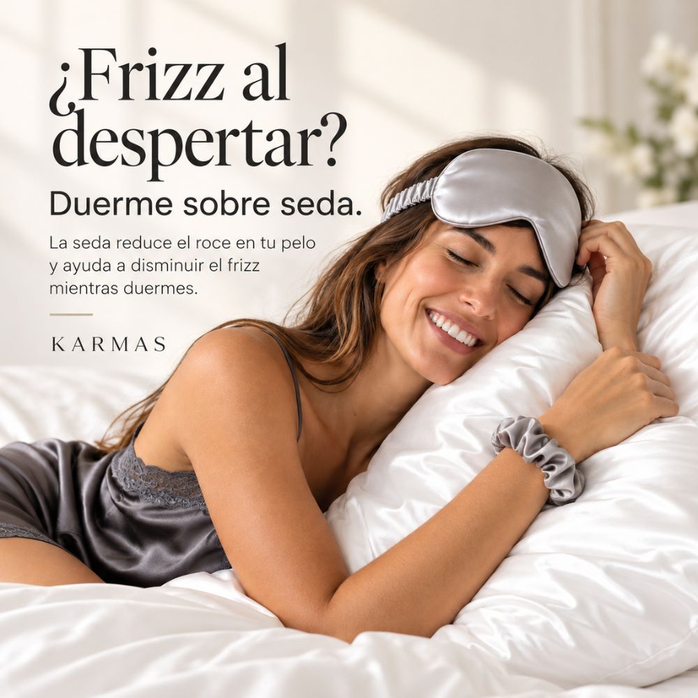 Funda de seda para almohada · doble cara