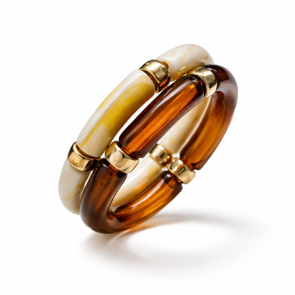 Pack de 2 Pulseras Resina