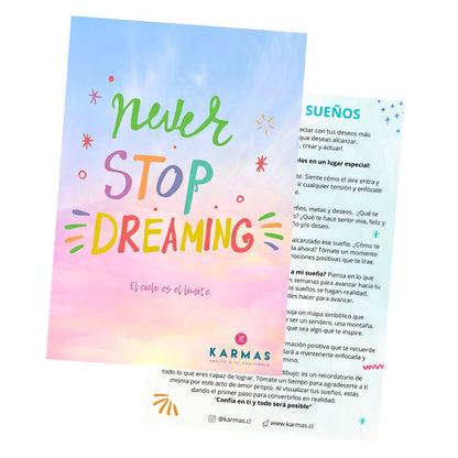 Postal Mapa de los Sueños