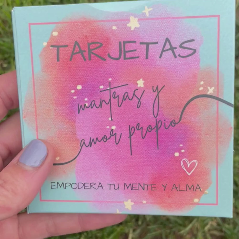 Tarjetas Mantras y Amor Propio