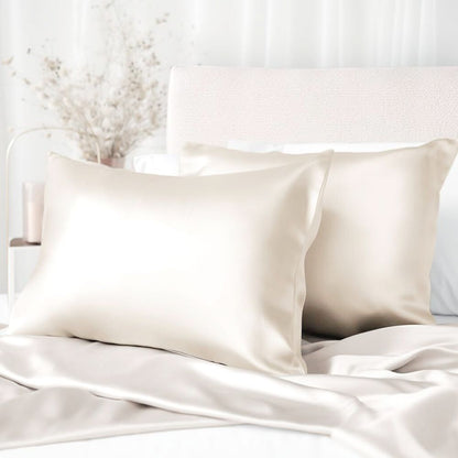 Funda de Almohada Queen doble cara Seda