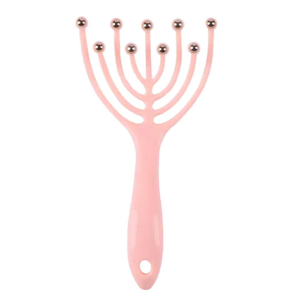 Masajeador de cabeza con 9 bolitas de acero para relajación