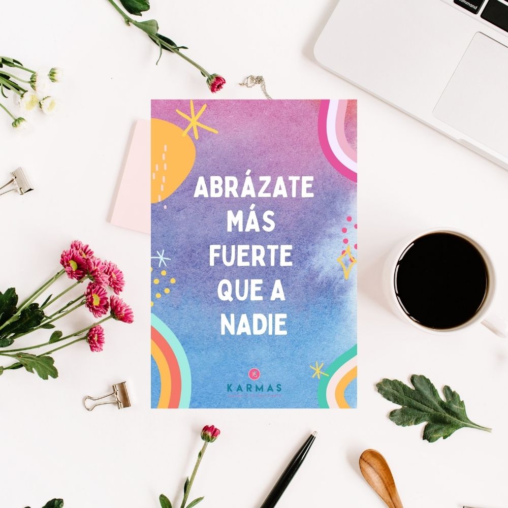 Postal Carta de amor para mí
