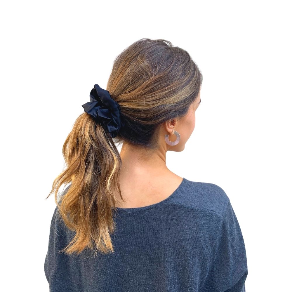 Scrunchie Midi Seda